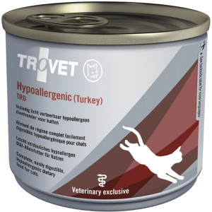 Trovet Hypoallergenic TRD met kalkoen natvoer kat 6 x 200 g